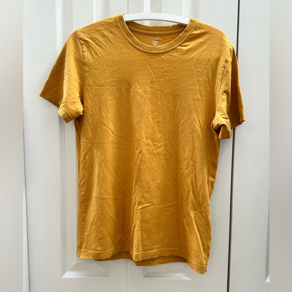 George Men's Golden Short Sleeve Tee